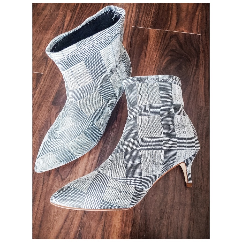 Catherine Malandrino Plaid Bootie